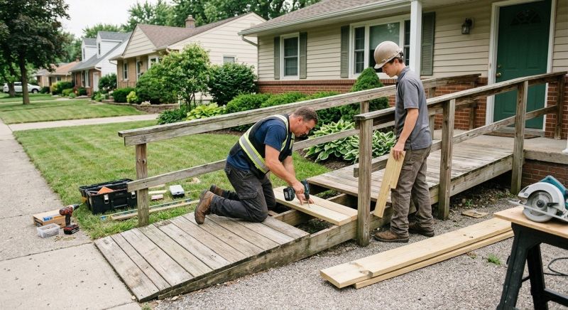 Ada Ramp Installation in Wilmington, NC